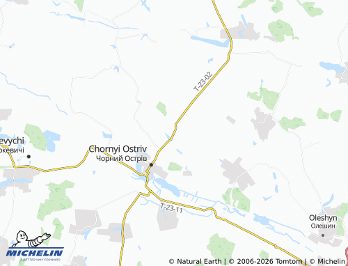 Carte MICHELIN Antonivka - ViaMichelin