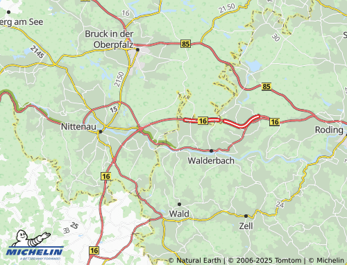 MICHELIN-Landkarte Kaltenbach - ViaMichelin