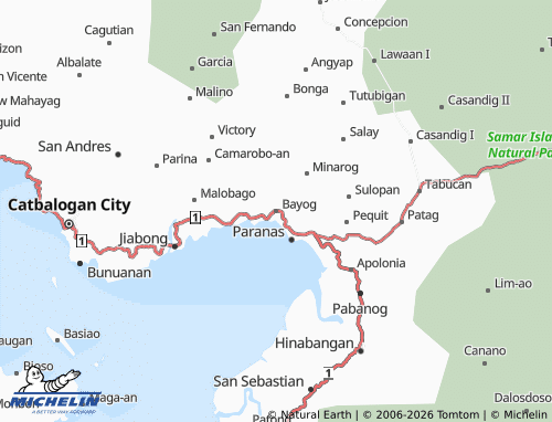 MICHELIN Bayog map - ViaMichelin