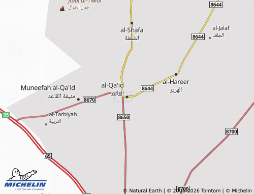 MICHELIN-Landkarte al-Qa'id - ViaMichelin