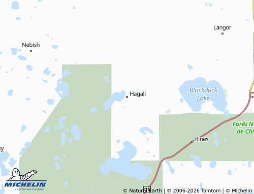 Mapa MICHELIN Hagali - ViaMichelin