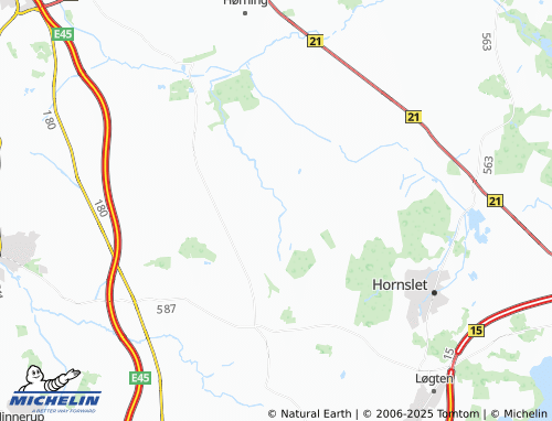 Mapa MICHELIN Østrup - ViaMichelin