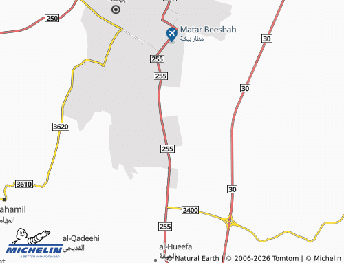 MICHELIN-Landkarte al-Shifa' - ViaMichelin