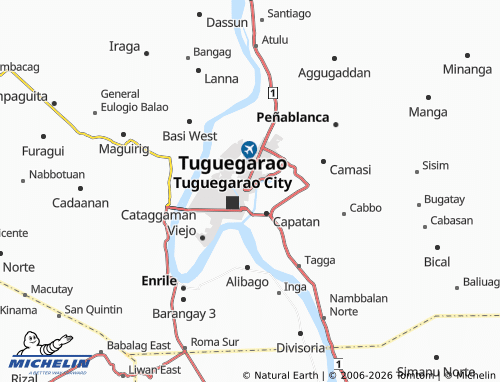 Mapa MICHELIN Tanza - ViaMichelin
