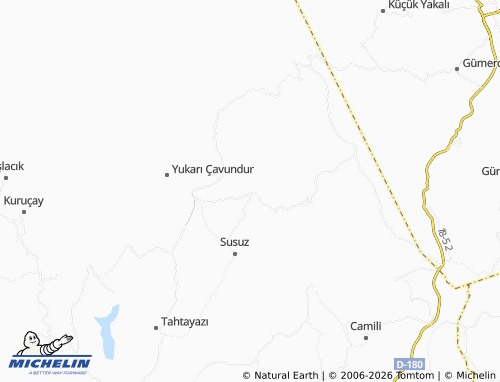 MICHELIN Dağkalafat map - ViaMichelin