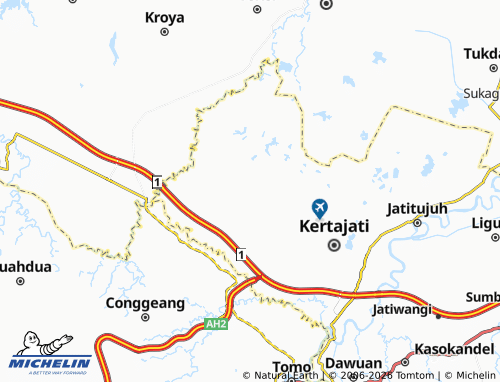 MICHELIN Mekarmulya map - ViaMichelin
