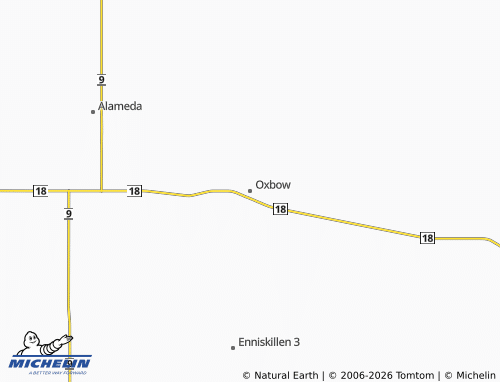 Mappa MICHELIN Oxbow - ViaMichelin