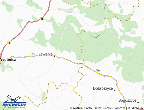 Mapa MICHELIN Niedary - ViaMichelin