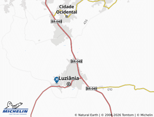 Mappa MICHELIN Parque Três Poderes - ViaMichelin