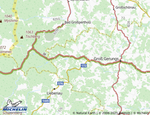 MICHELIN-Landkarte Mitterschlag - ViaMichelin