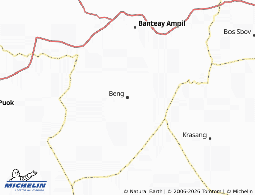 Mappa MICHELIN Beng - ViaMichelin