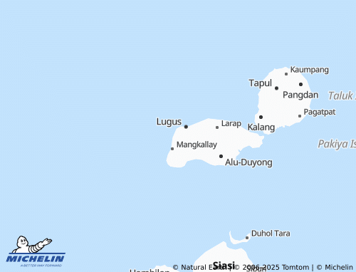 MICHELIN Tingkangan map - ViaMichelin