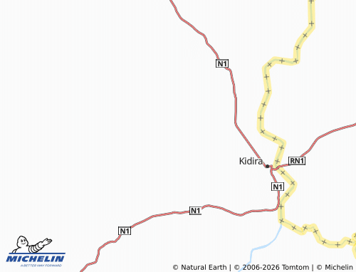 MICHELIN-Landkarte Oubol - ViaMichelin
