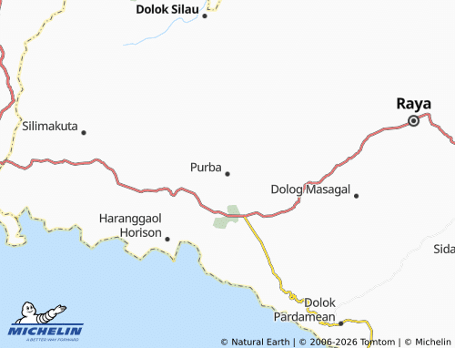 MICHELIN Purba map - ViaMichelin