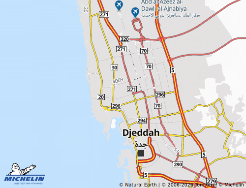 Carte MICHELIN al-Rawdah - ViaMichelin