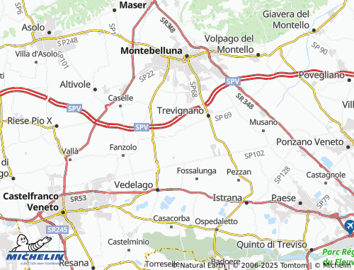 Mappa MICHELIN Case Soligo - ViaMichelin