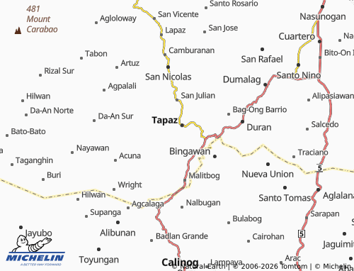 MICHELIN Salong map - ViaMichelin