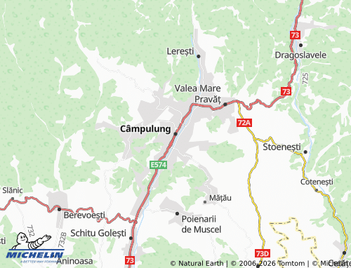 Mappa MICHELIN Câmpulung - ViaMichelin