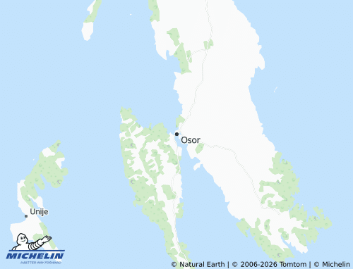 Mapa MICHELIN Osor - ViaMichelin