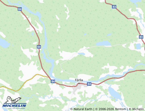 MICHELIN-Landkarte Västra Föne - ViaMichelin
