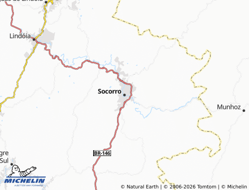 Mapa MICHELIN Socorro - ViaMichelin