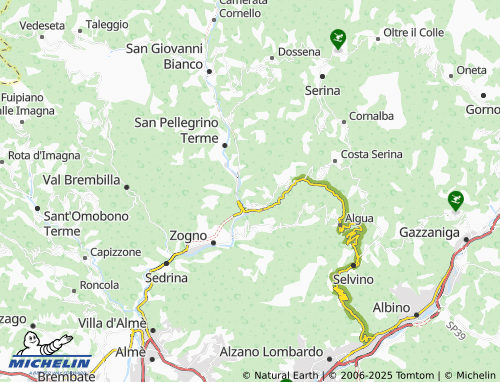 MICHELIN Sottoripa map - ViaMichelin