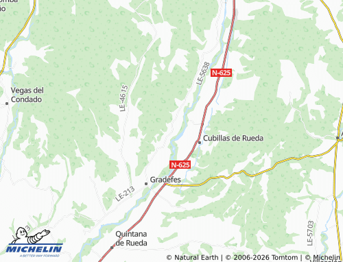 Carte MICHELIN Villacidayo - ViaMichelin
