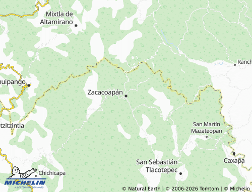 Mapa MICHELIN Zacacoapán - ViaMichelin