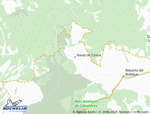 Carte MICHELIN Navas de Estena - ViaMichelin