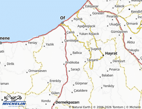 Mapa MICHELIN Ballıca - ViaMichelin