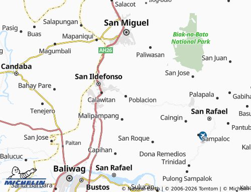 Mappa MICHELIN Poblacion - ViaMichelin