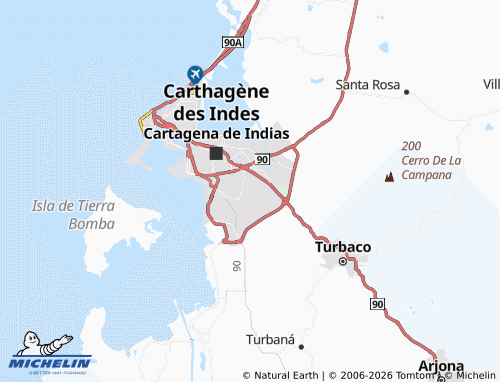 Carte MICHELIN Villa Rubia - ViaMichelin