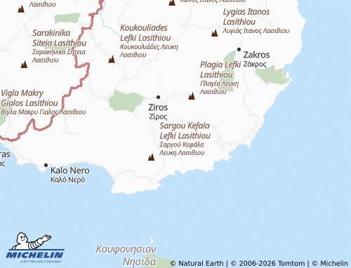 Mapa MICHELIN Kalo Chorio - ViaMichelin