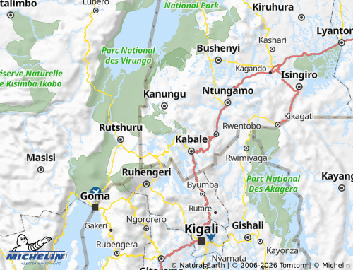 Mapa MICHELIN Rubanda - ViaMichelin