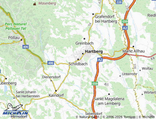 Mapa MICHELIN Schildbach - ViaMichelin