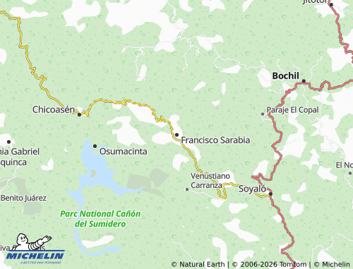 MICHELIN-Landkarte Francisco Sarabia - ViaMichelin