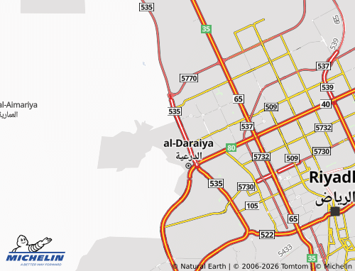 MICHELIN-Landkarte al-'Asimah - ViaMichelin
