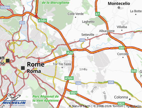 Mapa MICHELIN La Rustica - ViaMichelin