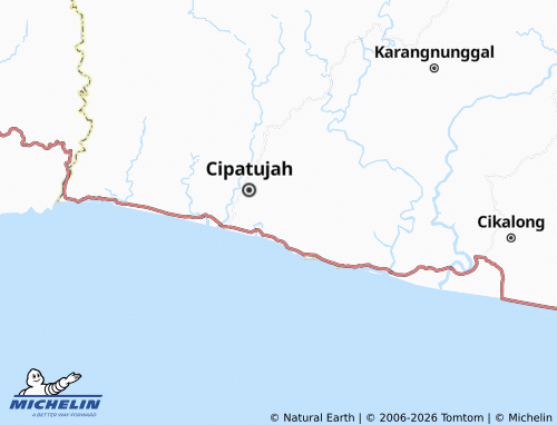MICHELIN Sindangkerta map - ViaMichelin