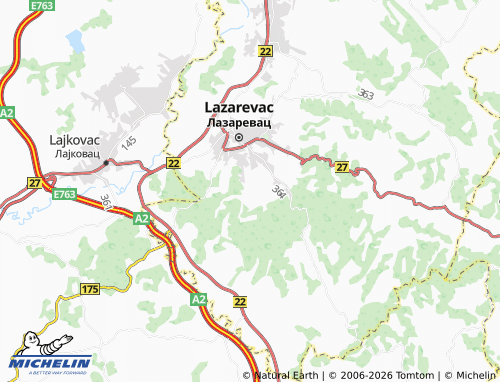 Mapa MICHELIN Stubica - ViaMichelin