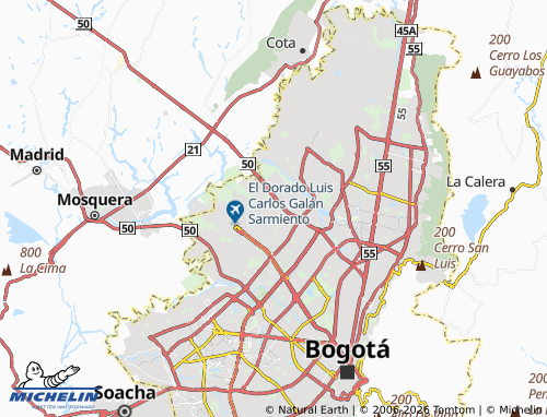 Mappa MICHELIN Garcés Navas Oriental - ViaMichelin