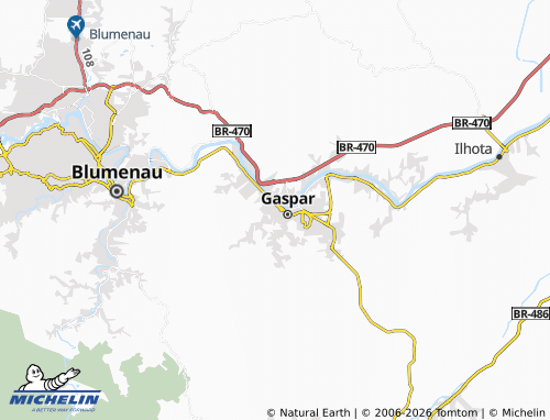 Mappa MICHELIN Coloninha - ViaMichelin
