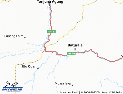 MICHELIN Tanjung Sari map - ViaMichelin