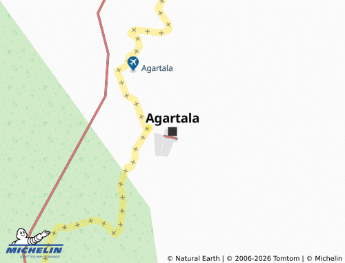 Mappa MICHELIN Agartala - ViaMichelin