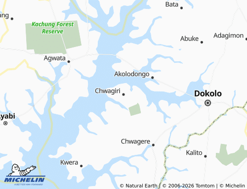 Mappa MICHELIN Chwagiri - ViaMichelin