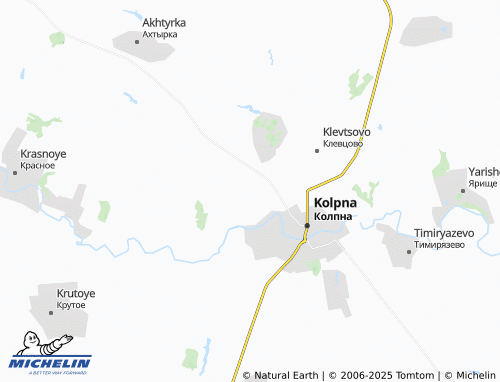 MICHELIN Yekaterinovka map - ViaMichelin
