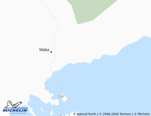 MICHELIN Baburino map - ViaMichelin