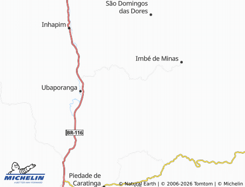 Mapa MICHELIN São José do Batatal - ViaMichelin