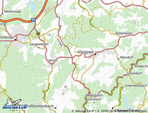 Kaart MICHELIN Pennewitz - ViaMichelin