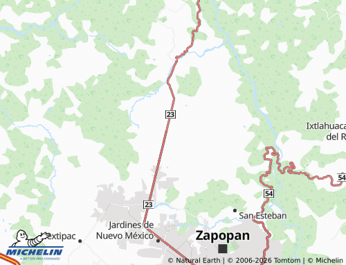 Mappa MICHELIN Hacienda Copala - ViaMichelin